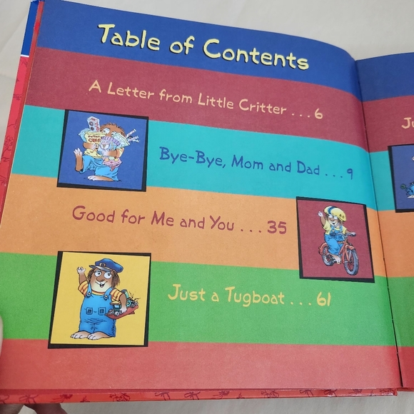 Little Critter Storybook Collection 7 Stories 176 Pages Mercer Mayer Hardcover - Picture 4 of 12